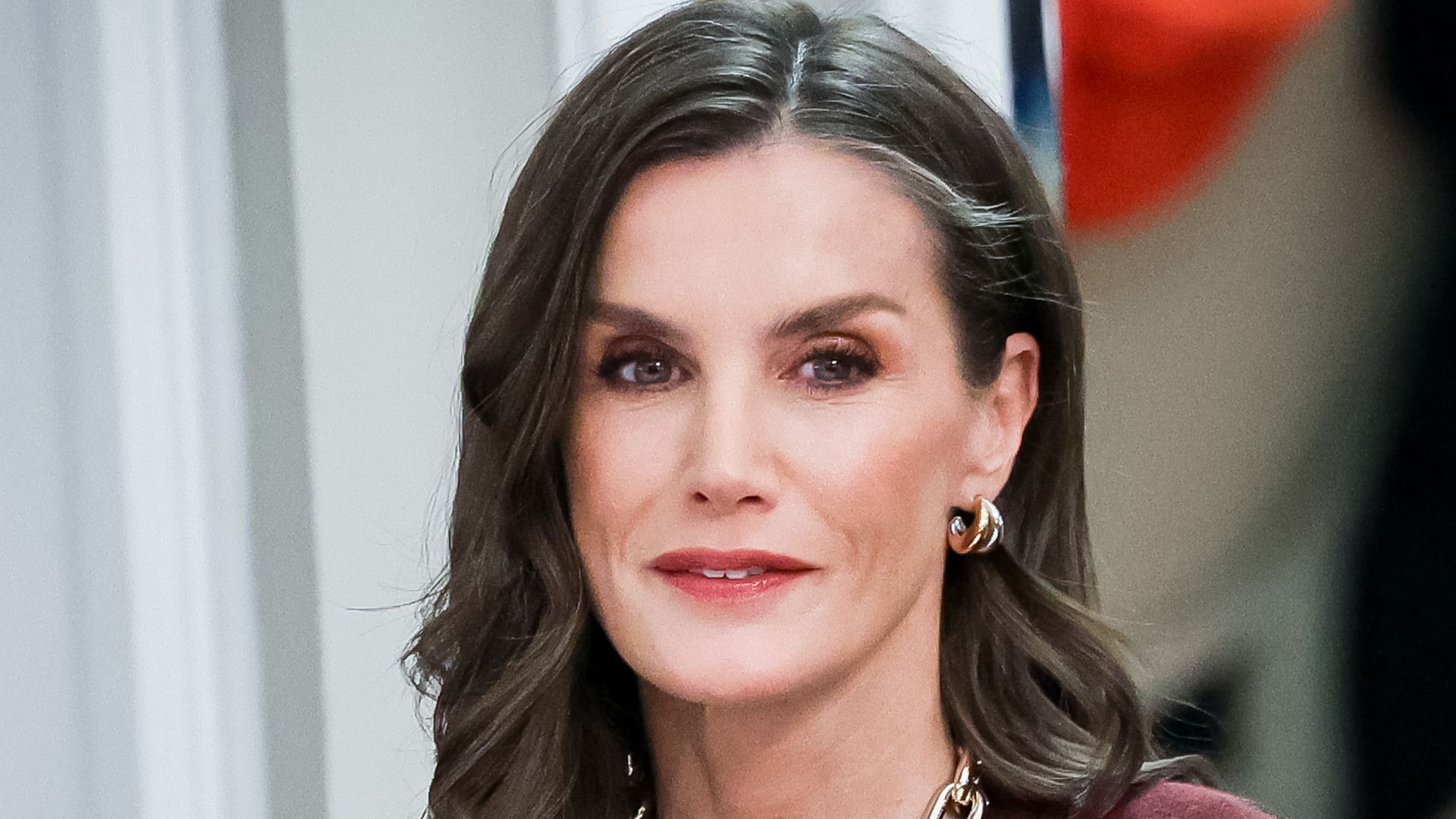 MADRID, SPAIN - NOVEMBER 18: Queen Letizia of Spain attends the XLII "Francisco Cerecedo" Journalism Awards at Hotel Ritz on November 18, 2025 in Madrid, Spain. (Photo by Paolo Blocco/WireImage)