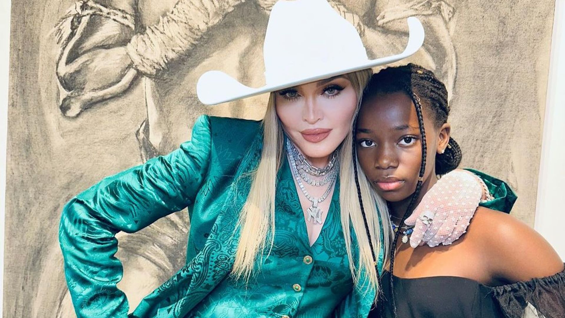 Madonna proudly attends son Rocco Ritchie's art opening with rare appearance of daughters Mercy, Stella and Estere