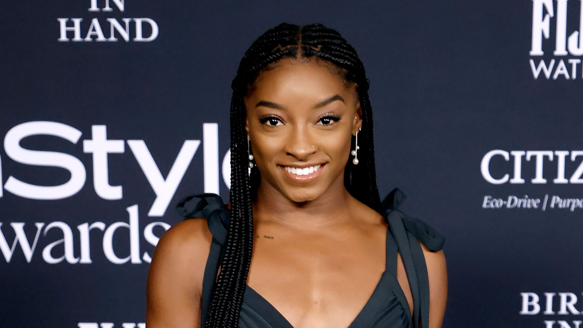 Simone Biles attends the 6th Annual InStyle Awards on November 15, 2021 in Los Angeles, California.