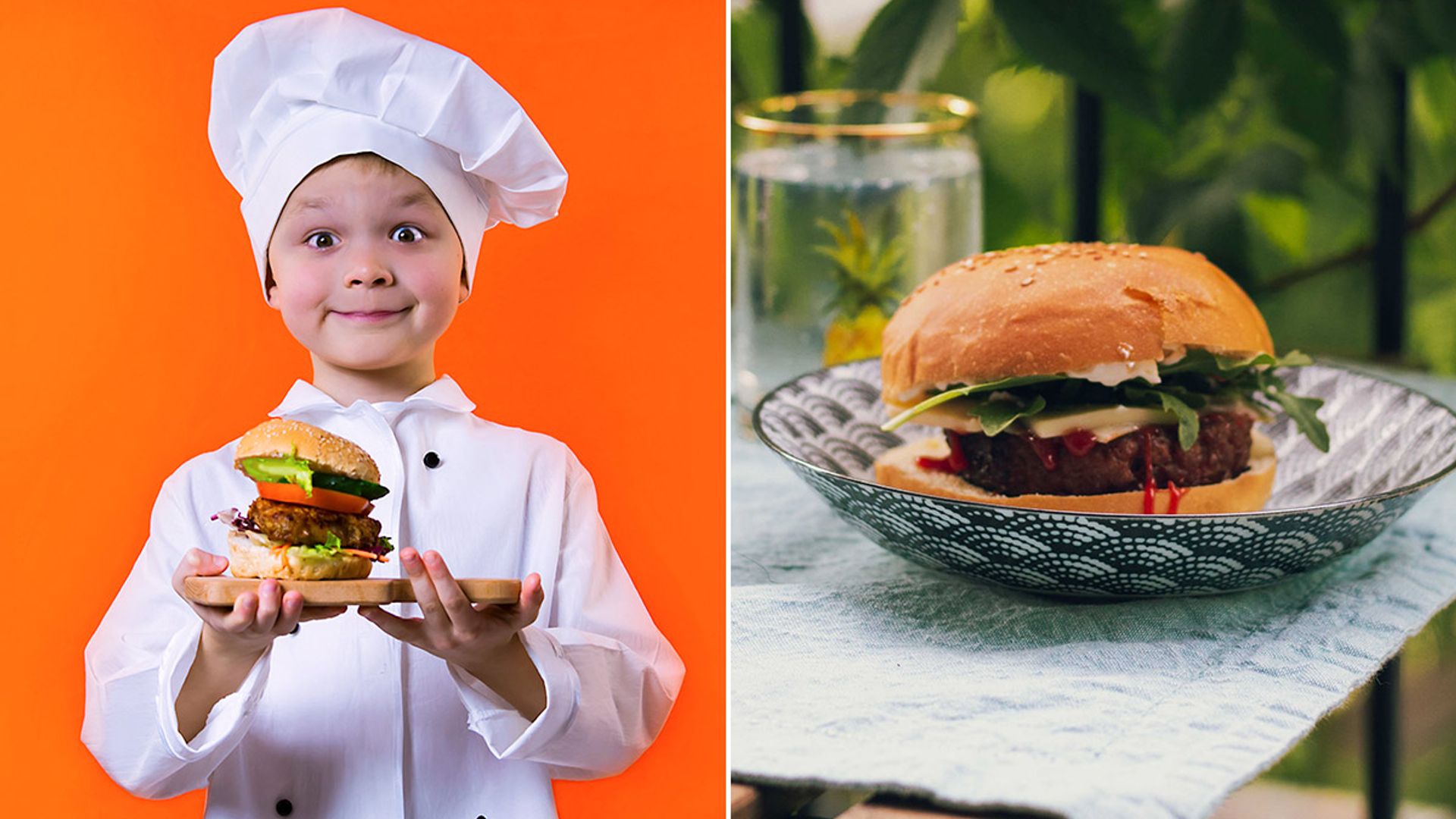 This BBQ burger recipe is fun for kids to make in lockdown – and so easy