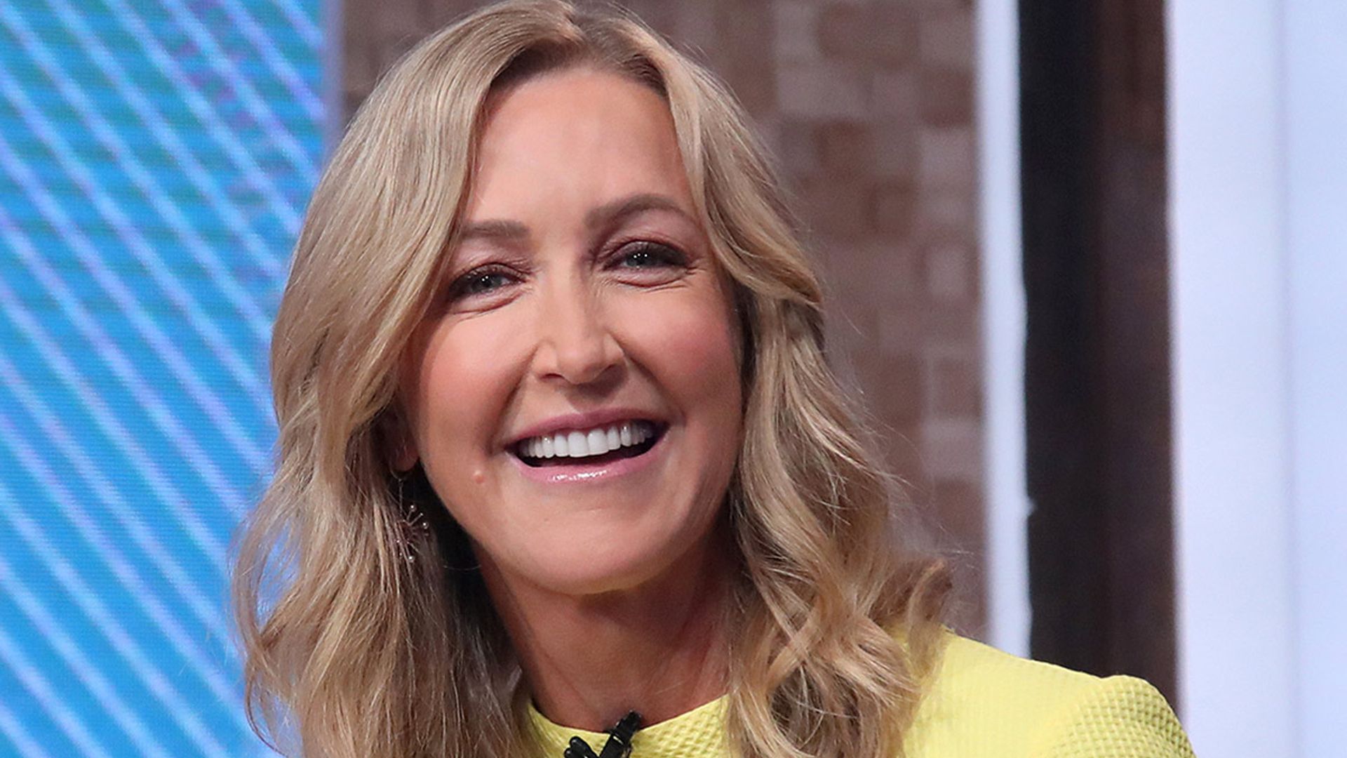 lara spencer poses with lookalike son