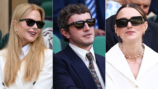 split image showing nicole kidman, paul mescal and keira knightley