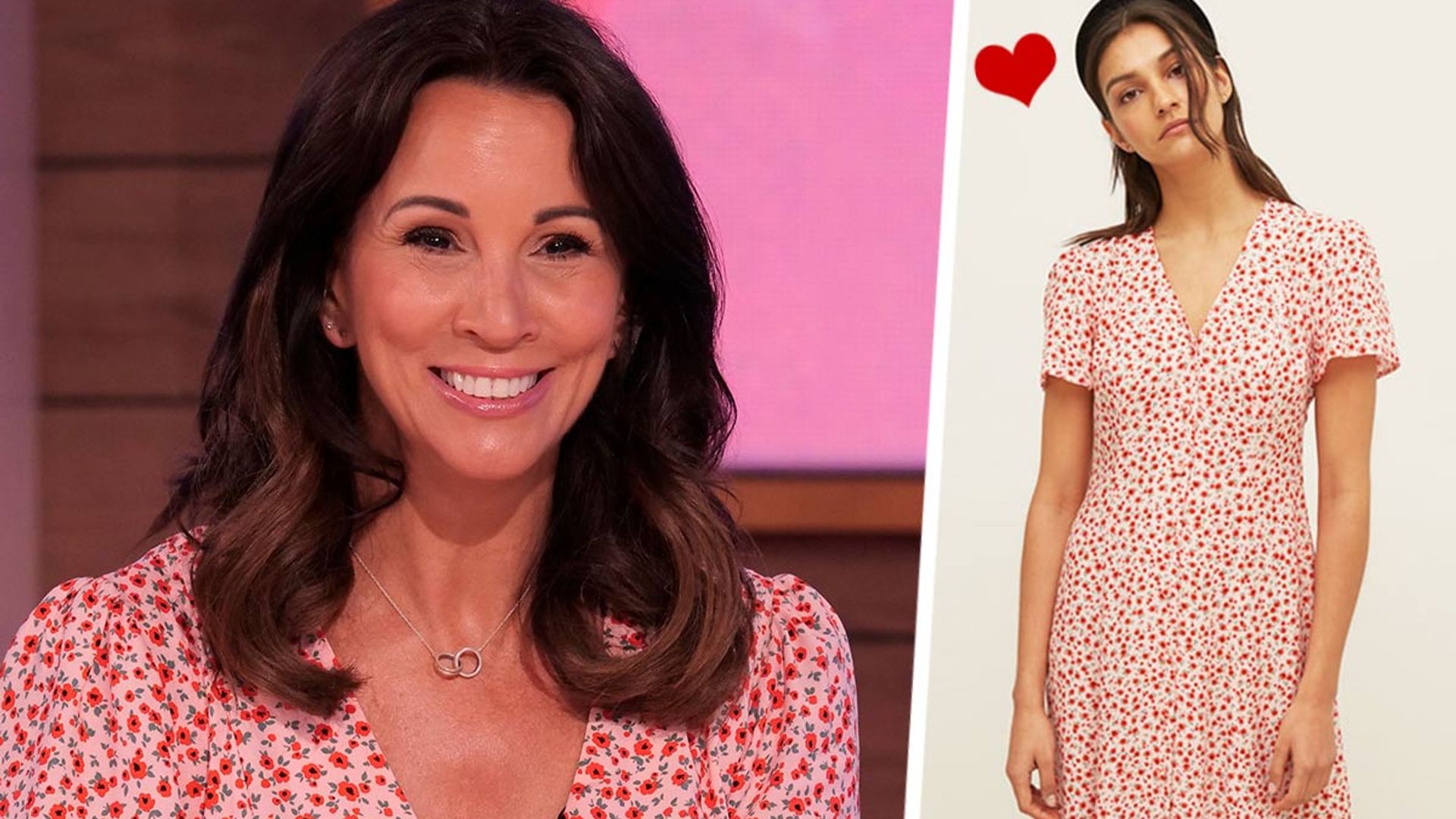 Andrea McLean floors fans in the dreamiest summer dress - and it's cheaper than you think