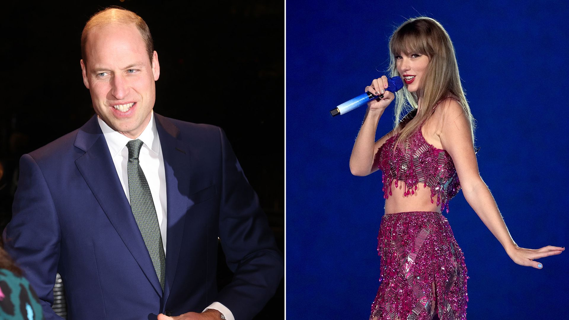 Prince William and Taylor Swift