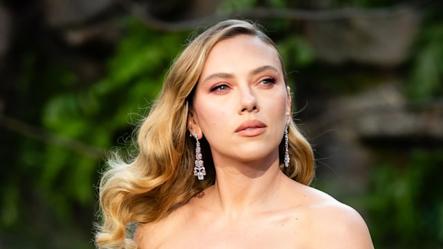 Scarlett Johansson attends the "Jurassic World Rebirth" World Premiere at the Odeon Luxe Leicester Square on June 17, 2025 in London, England