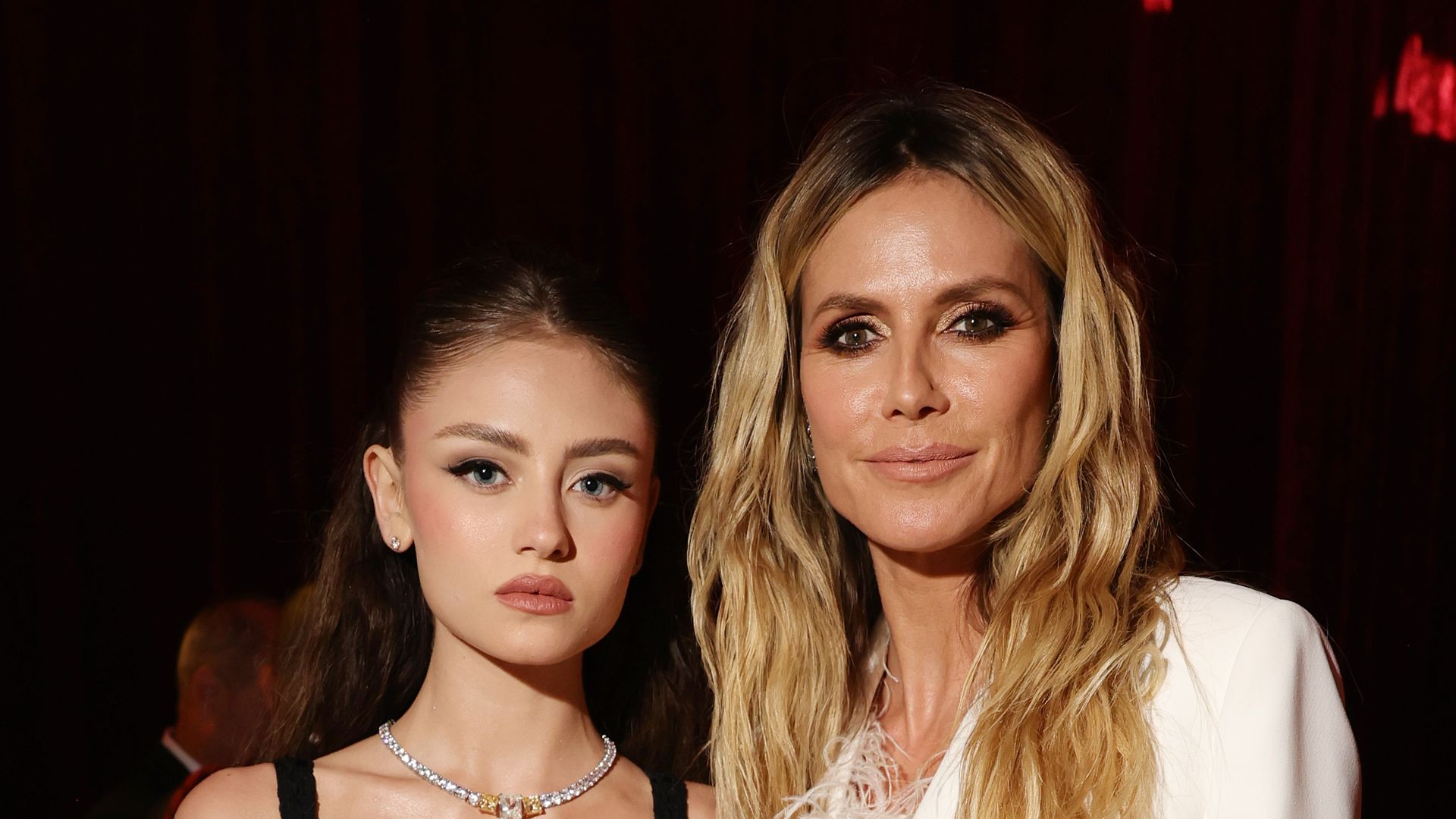 Heidi Klum’s leans on model daughter with ex Seal for support