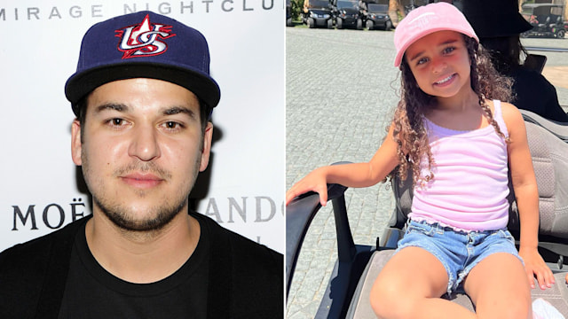 Rob Kardashian split with daughter Dream