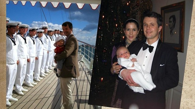 Photos of Prince Christian as a baby