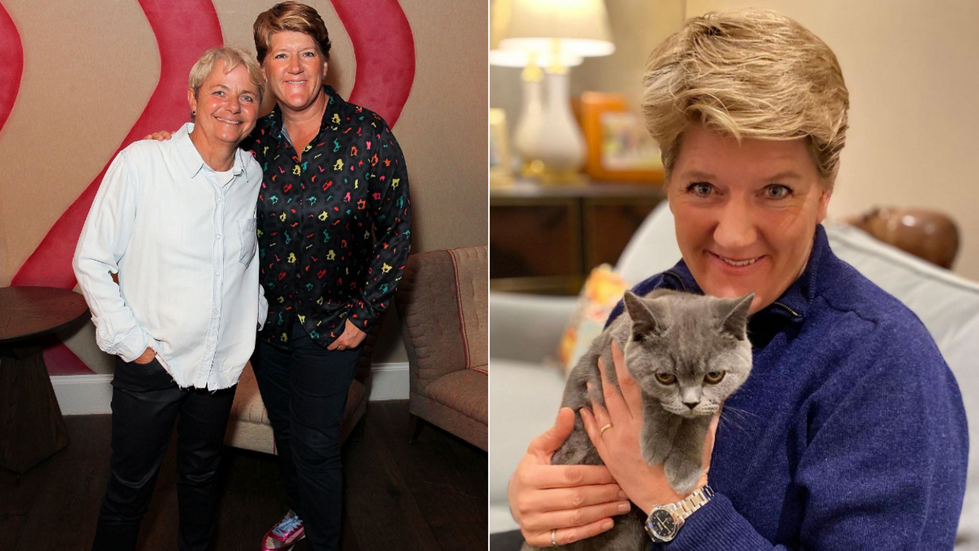 Clare Balding's luxe home with wife Alice Arnold and adorable cats - best photos