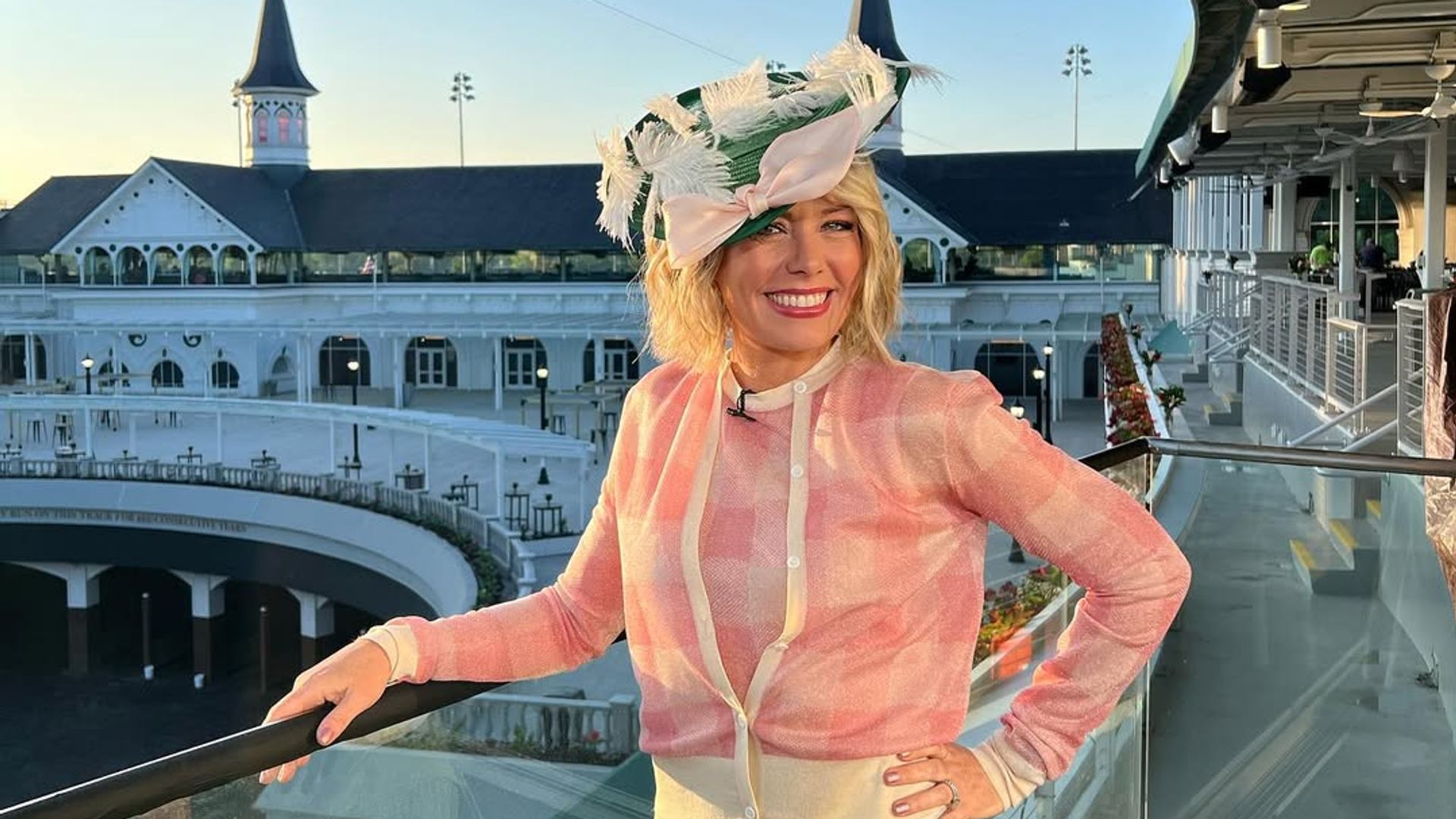 Dylan Dreyer at the Kentucky Derby 