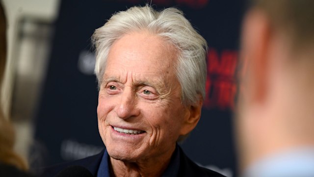 Michael Douglas at the "America's Burning" premiere held at the DGA New York Theater on July 10, 2024 in New York City, New York