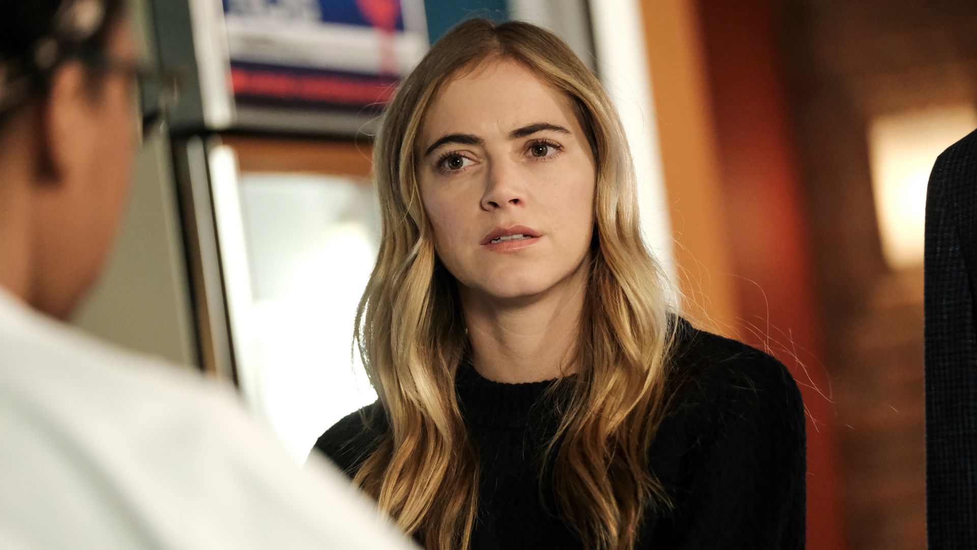 Emily Wickersham as Agent Bishop on NCIS 