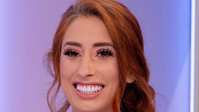 stacey solomon beaming