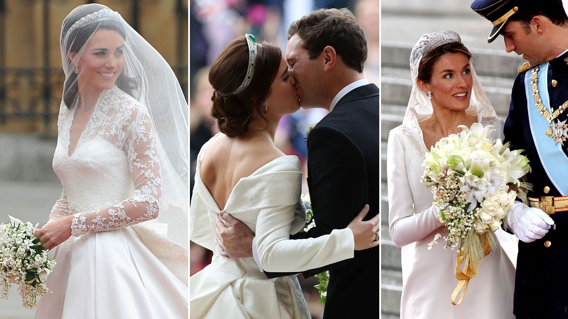 Royal wedding dresses: hidden meanings in Princess Eugenie and