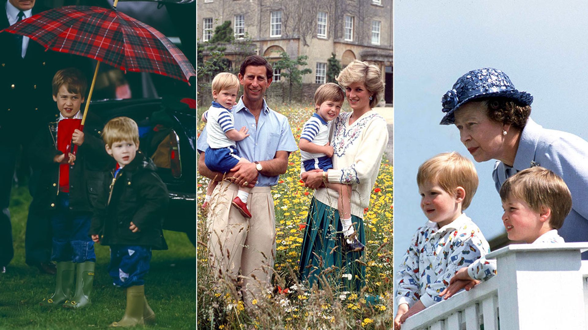Prince Harry and Prince William twinning moments 