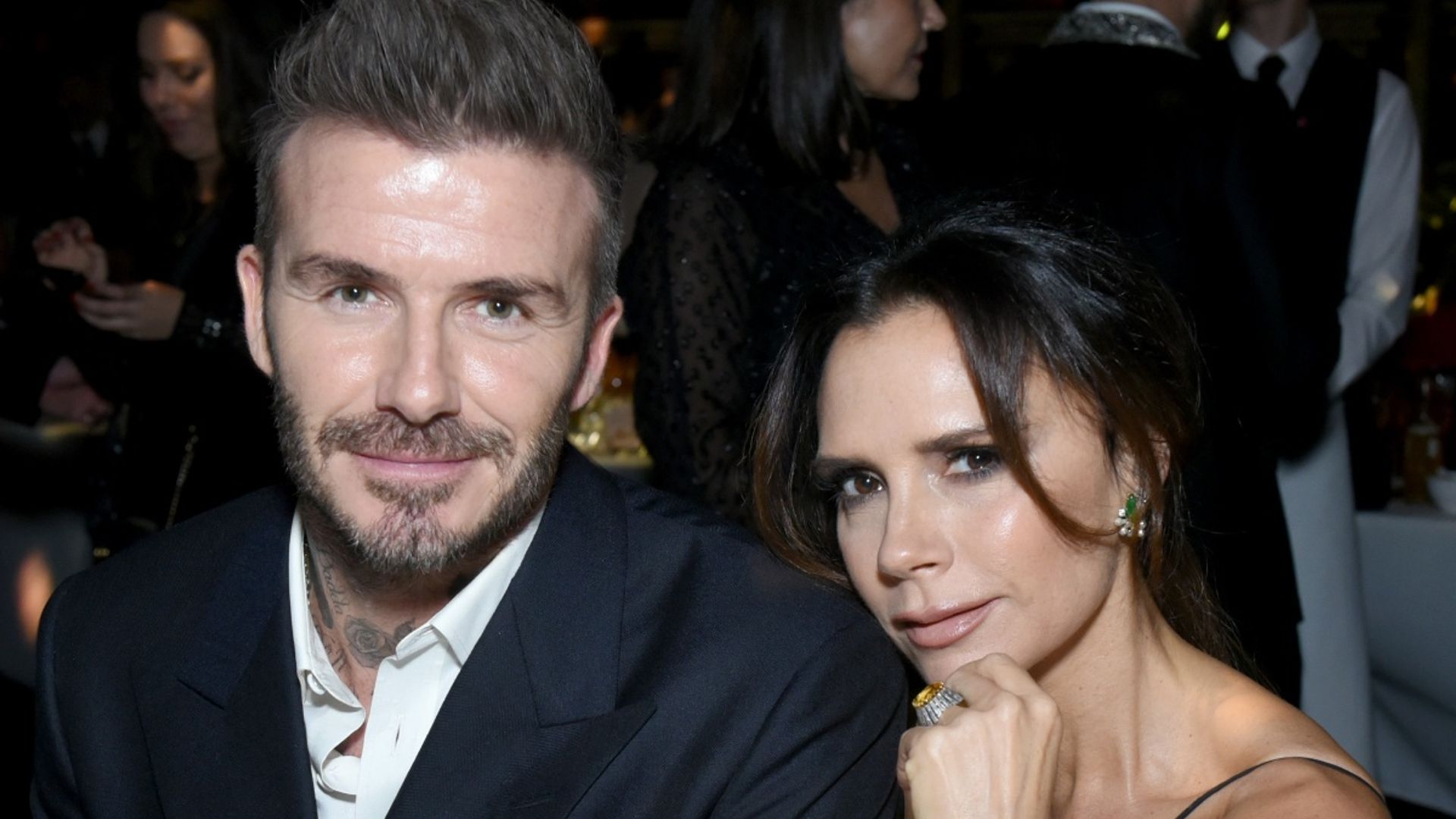 David Beckham is spotted in Paris with wife Victoria