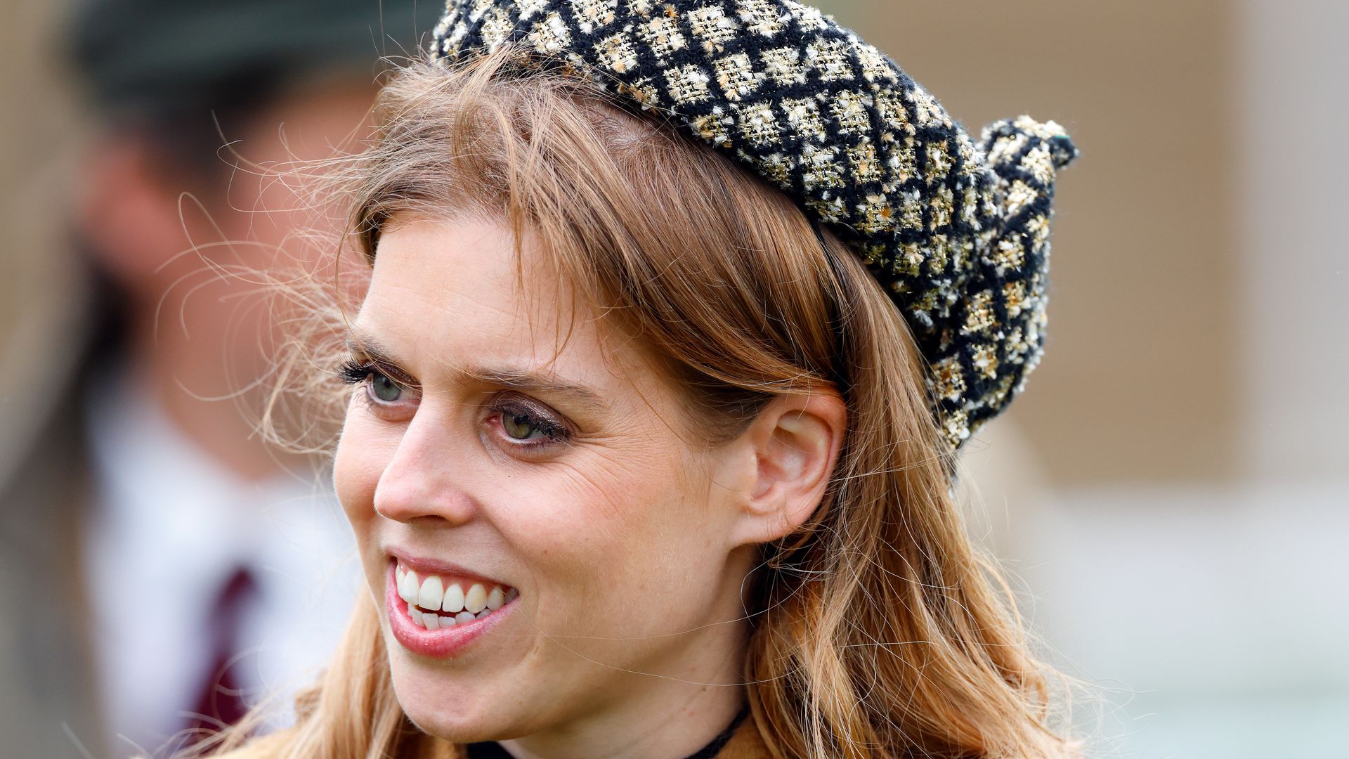Princess Beatrice pictured in her rarely-seen silky engagement dress