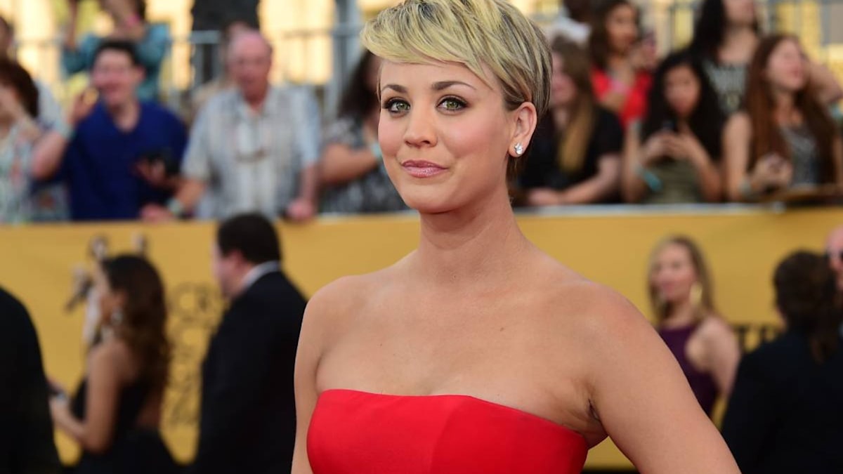 Kaley Cuoco dazzles in figure-flaunting dress in breathtaking new photo ...