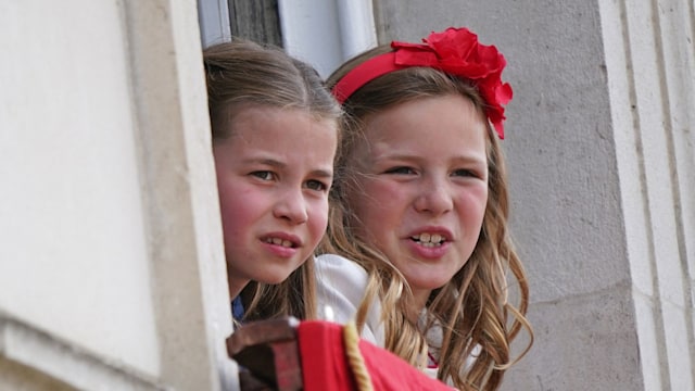 Mia Tindall and Princess Charlotte