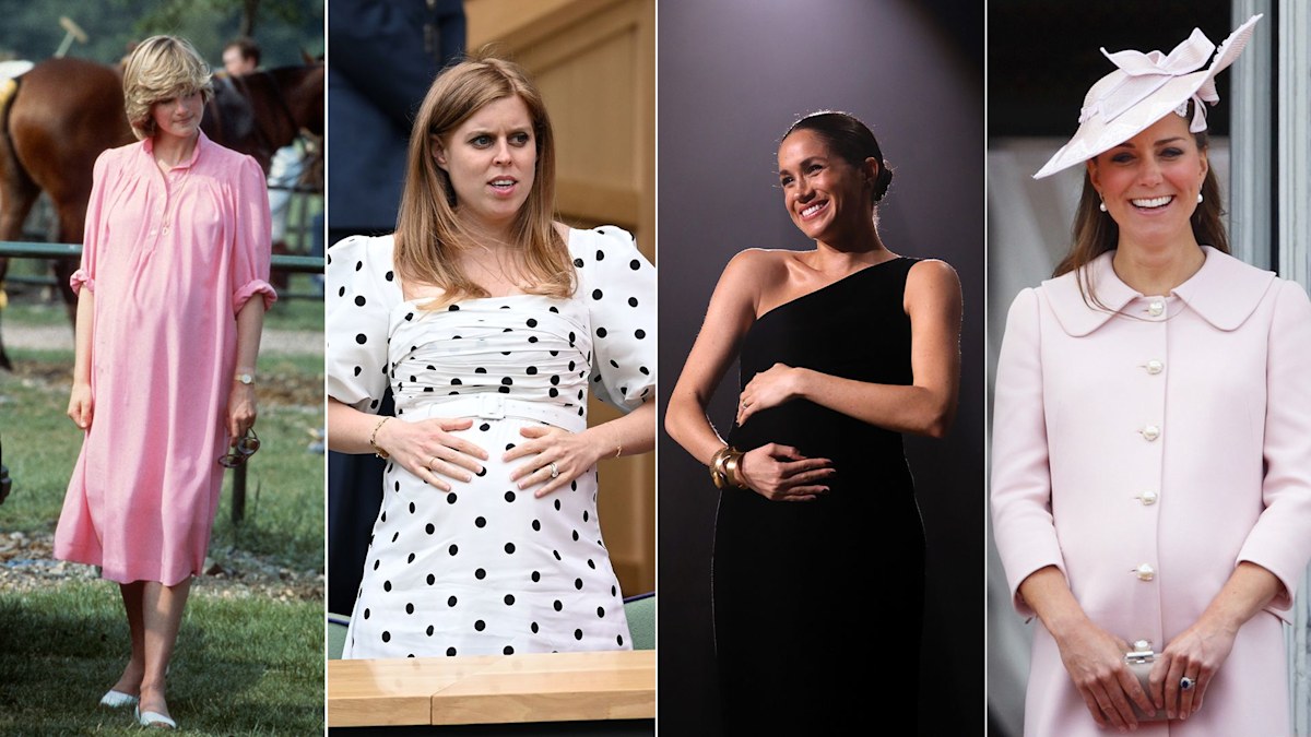 Royal baby bumps! Pregnant Kate Middleton, Princess Beatrice, Meghan