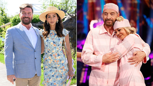 Nick Knowles and fiancee Katie Dadzie split with nick on Strictly with luba mushtuk