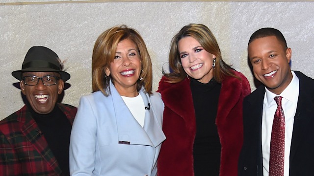 Al Roker, Hoda Kotb, Savannah Guthrie, and Craig Melvin host the 86th Annual Rockefeller Center Christmas Tree Lighting Ceremony at Rockefeller Center on November 28, 2018 in New York City