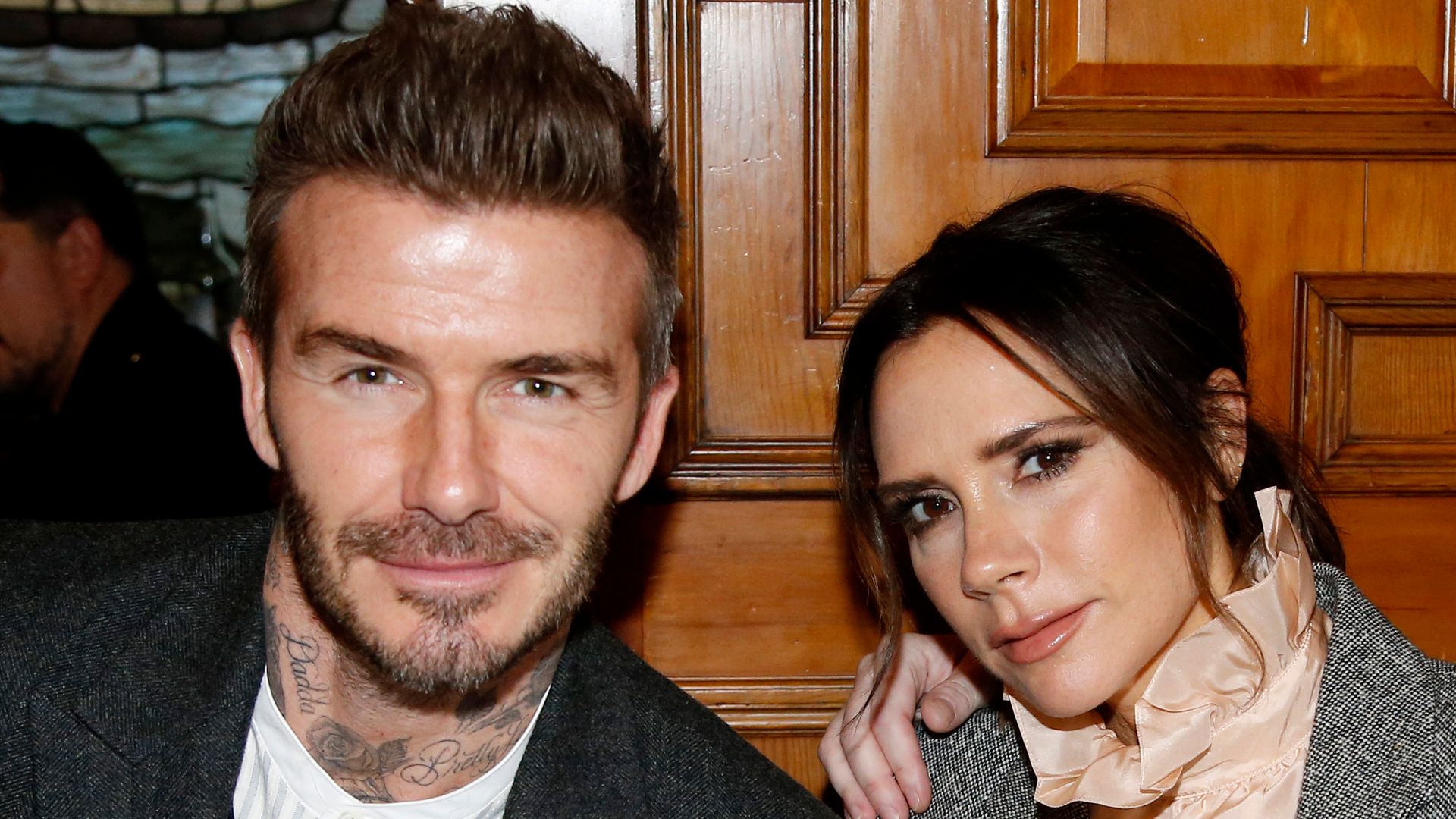 The Beckhams share rare passionate kiss on NYE