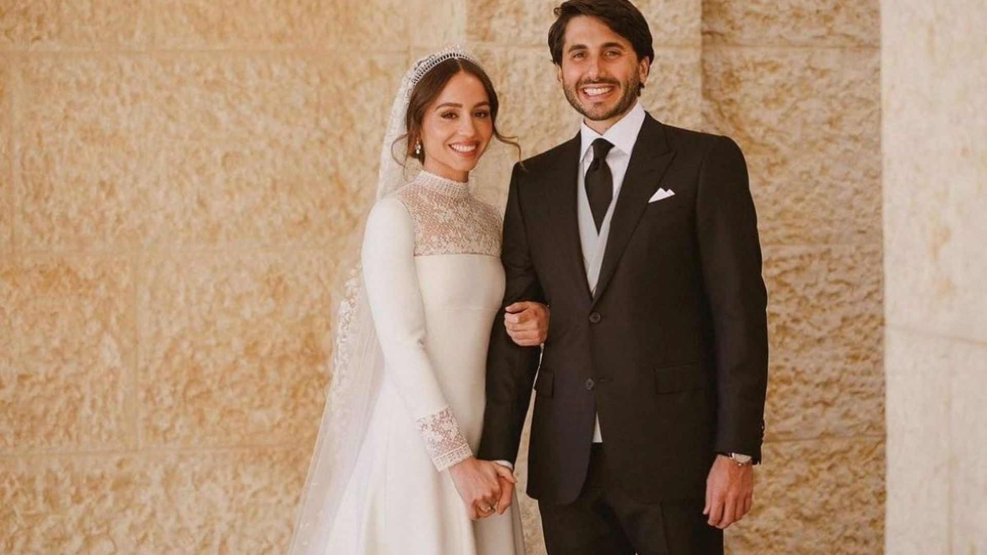 Princess Iman of Jordan's fairytale royal wedding – best photos