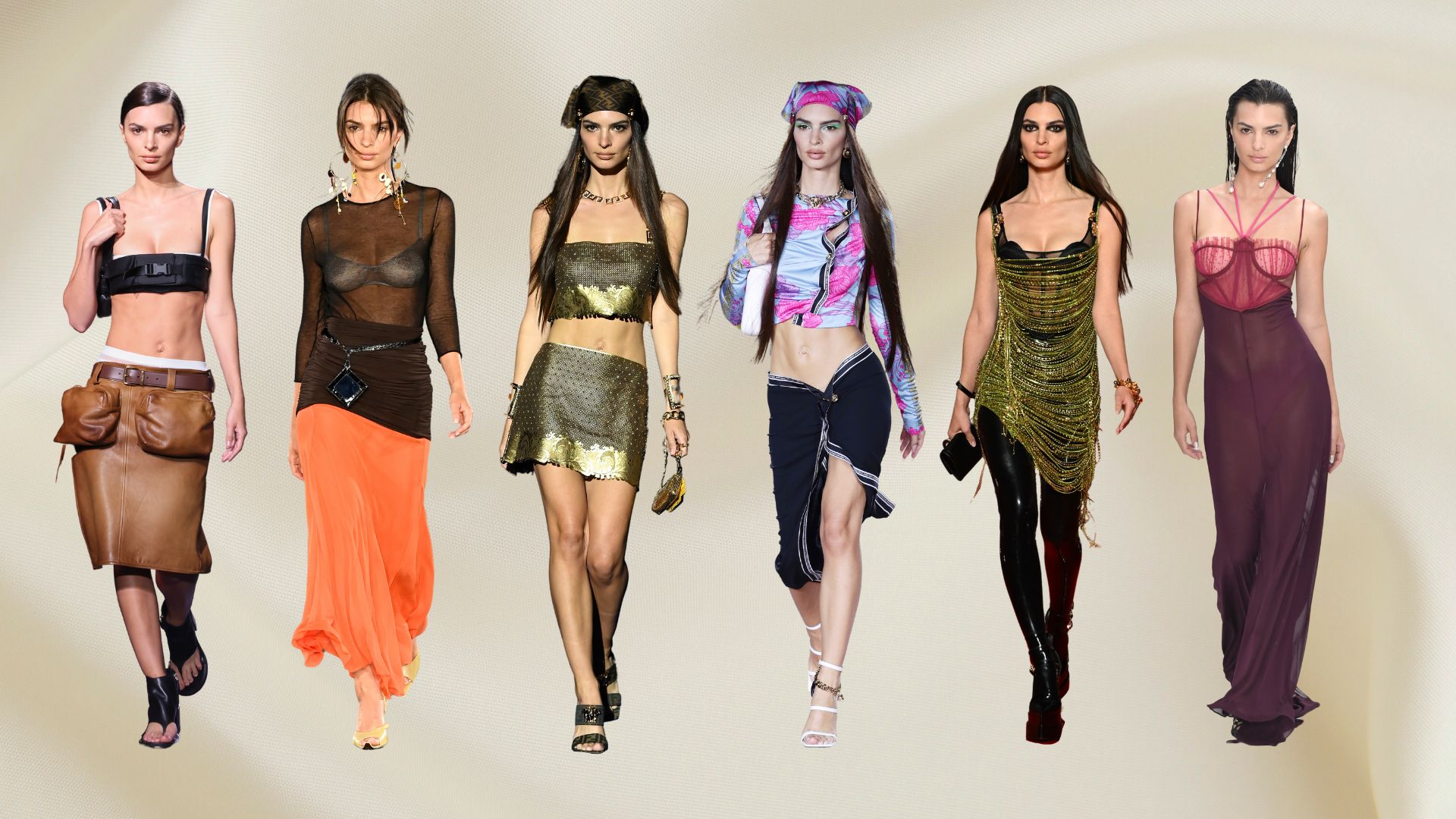 16 times Emily Ratajkowski stole the show on the runway