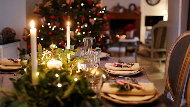 christmas table