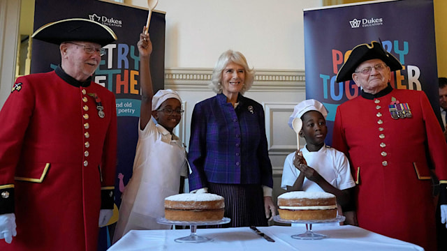 duchess of cornwall cake poetry together