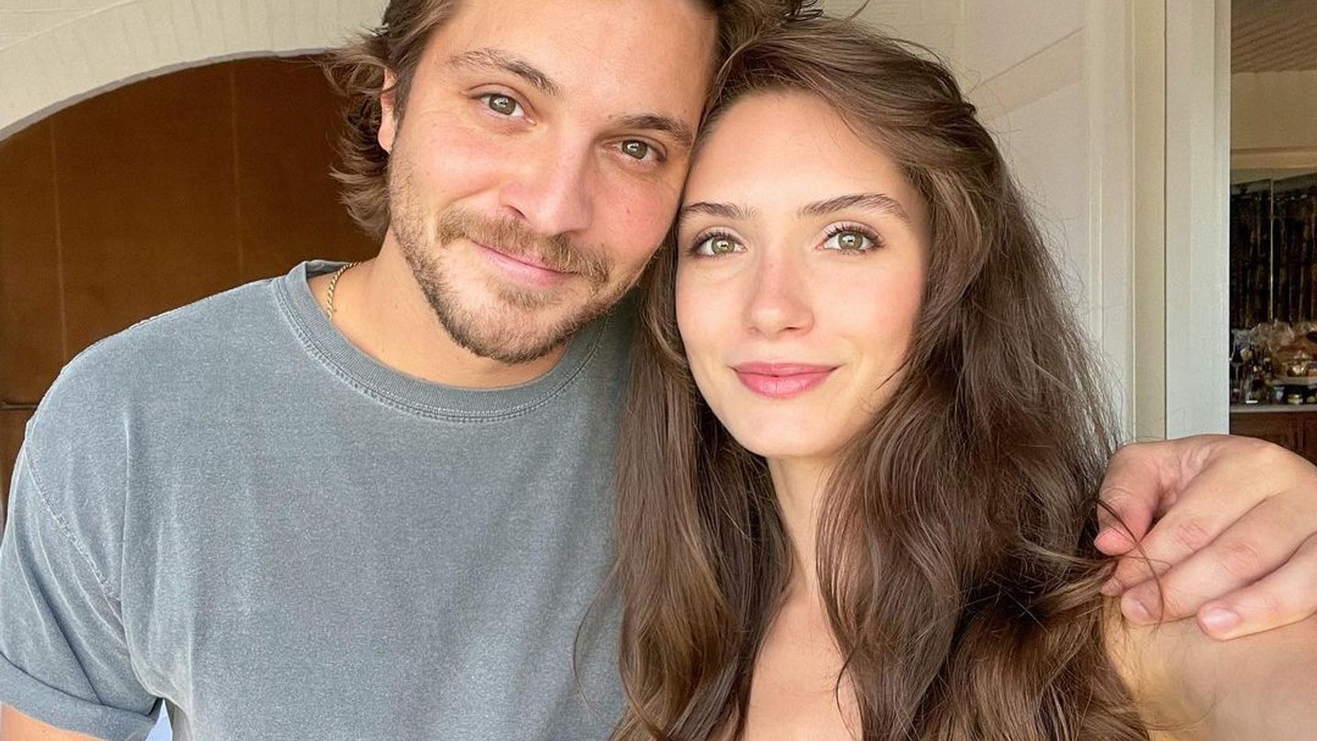 Yellowstone’s Luke Grimes looks besotted with adorable newborn son in first family photo