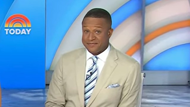 Craig Melvin in the Today studios 