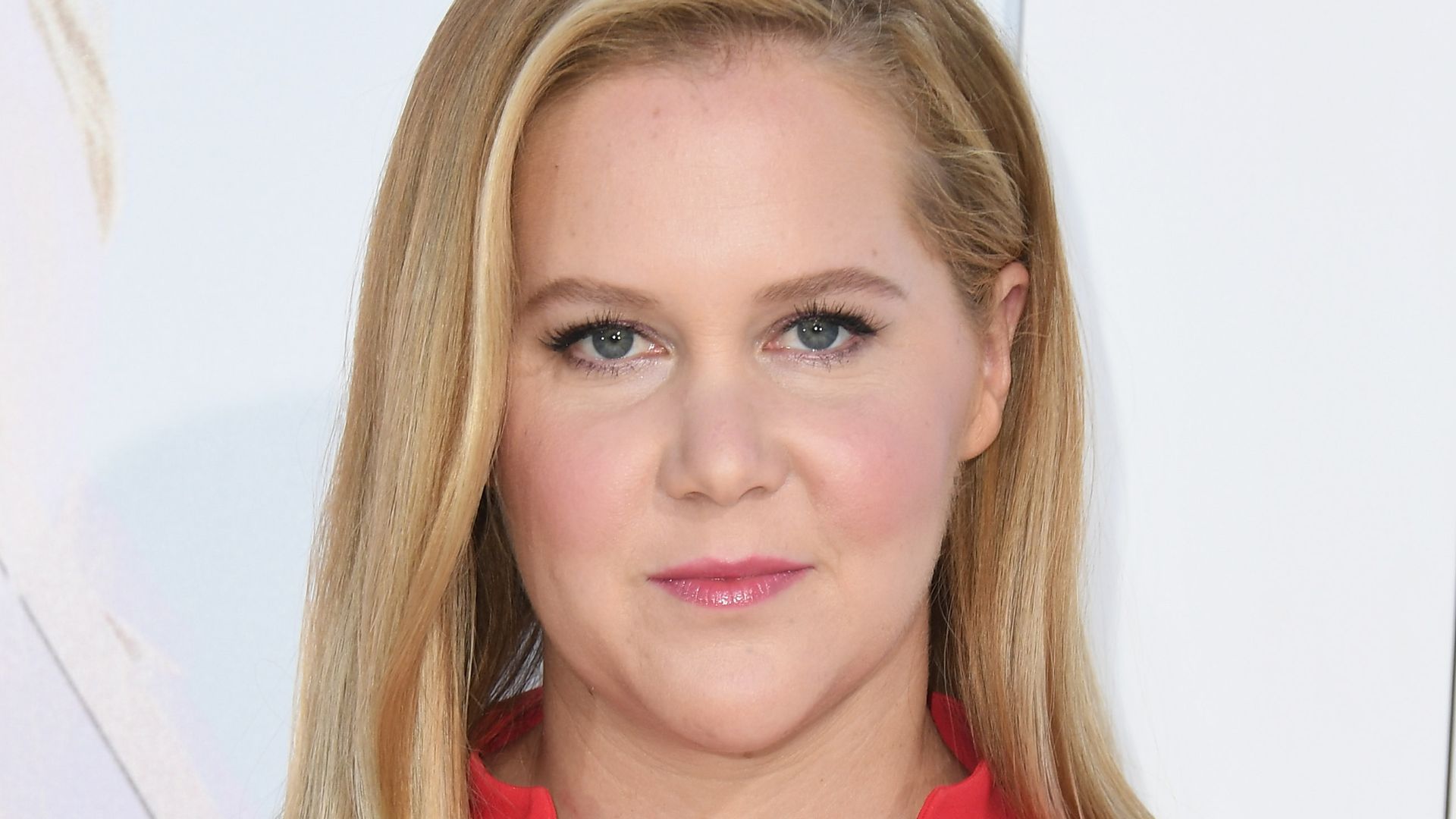 photo of amy schumer in red dress