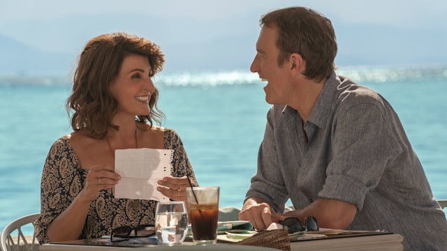 Nia Vardalos stars as Toula and John Corbett stars as Ian My Big Fat Greek Wedding 3