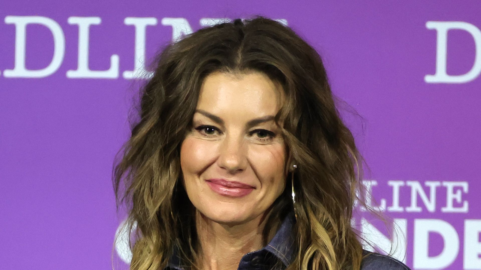 Actor Faith Hill speaks onstage during Paramount+'s '1883' panel during Deadline Contenders Television at Paramount Studios on April 10, 2022 in Los Angeles, California