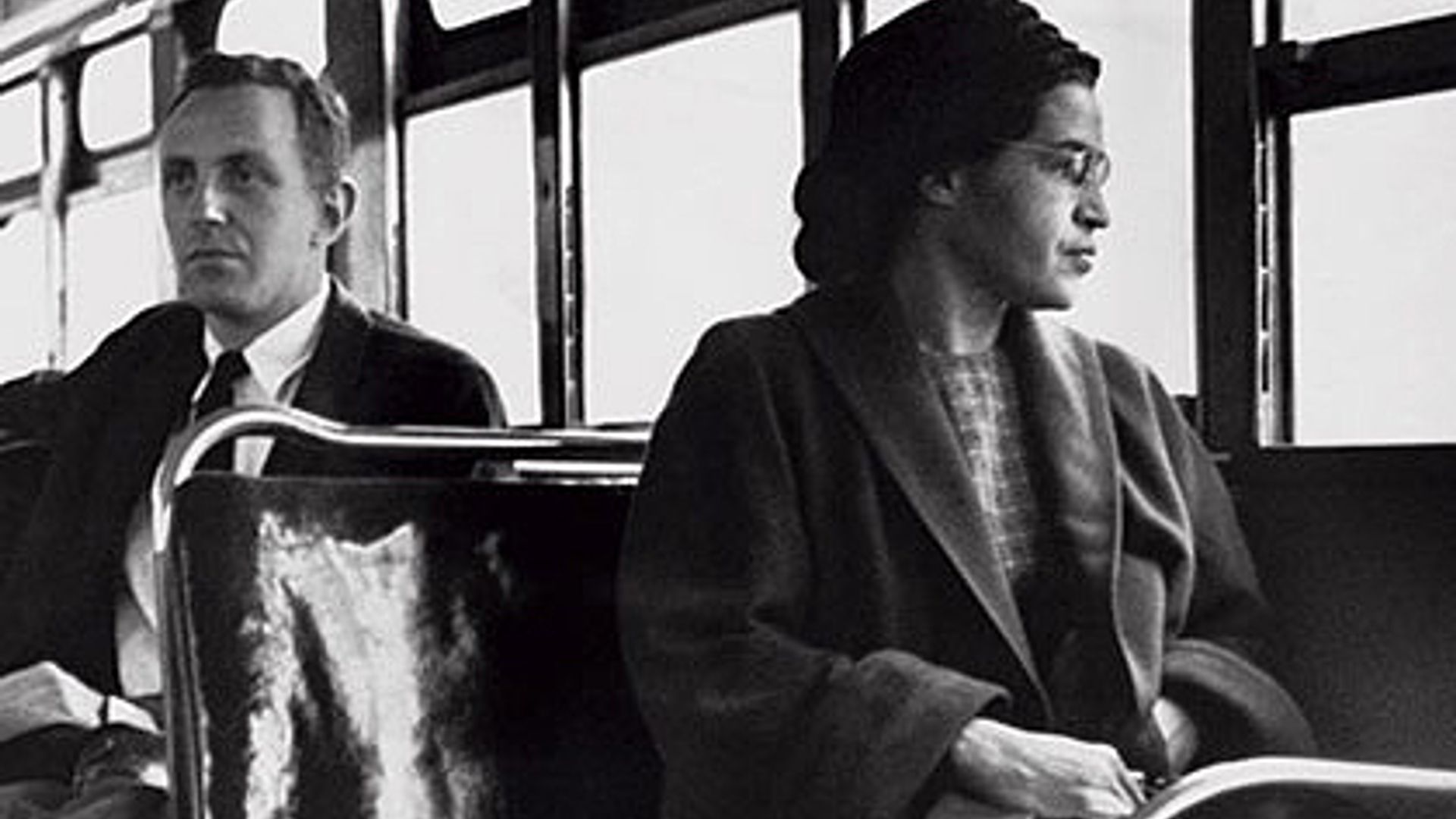 Barack Obama goes back in time on the historic Rosa Parks bus