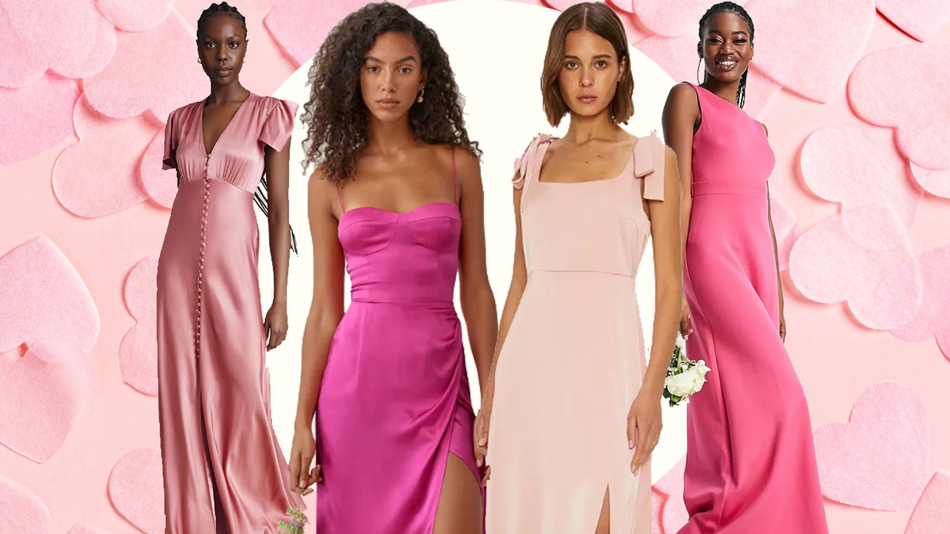 3125f555367c Best Pink Bridesmaid Dresses 