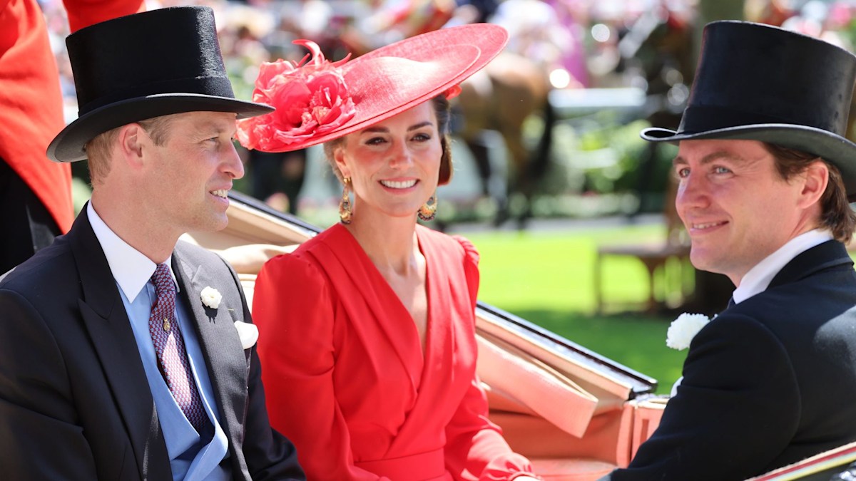 William and Kate join the Queen at Royal Ascot