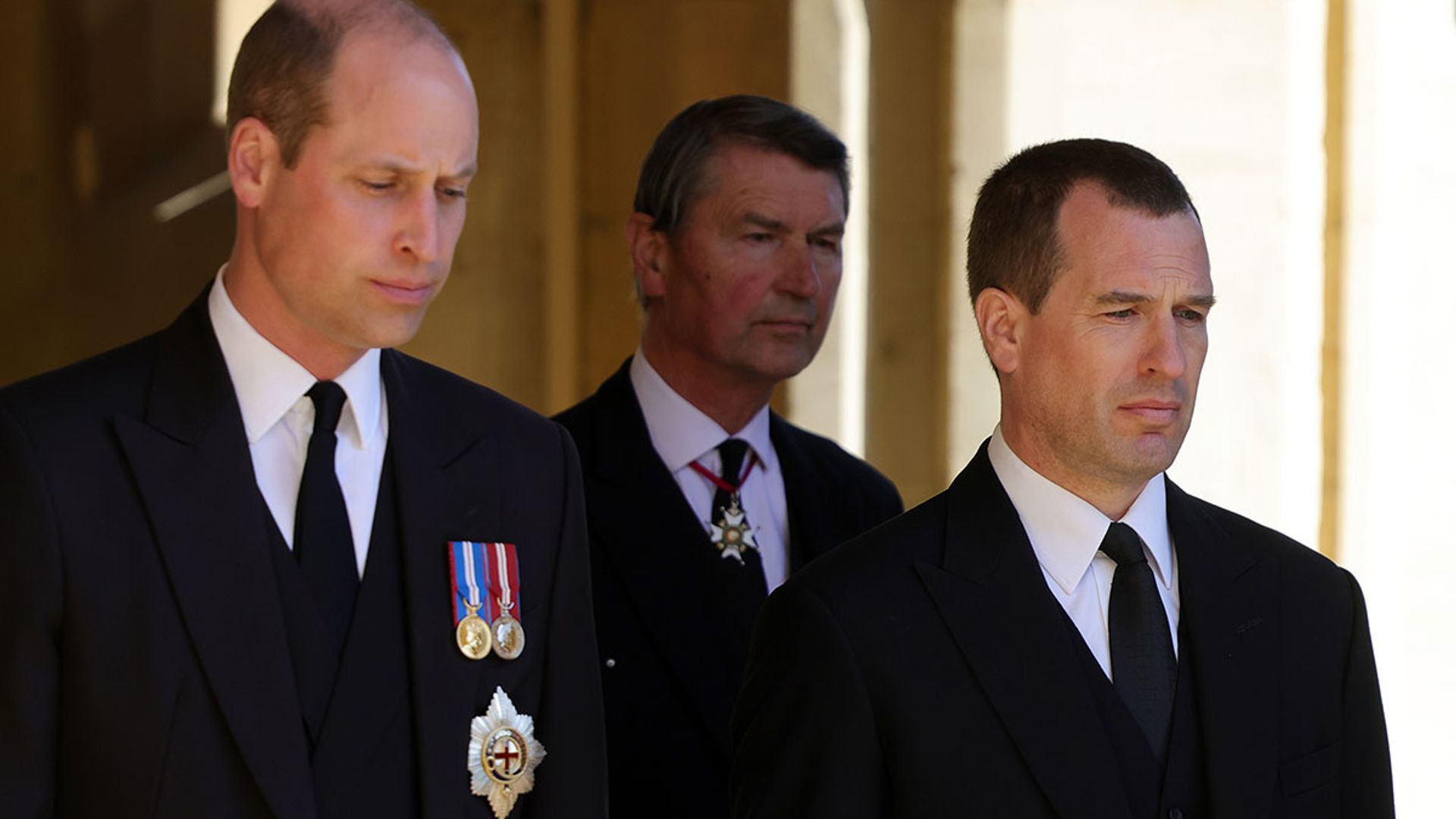 peter phillips prince philip funeral