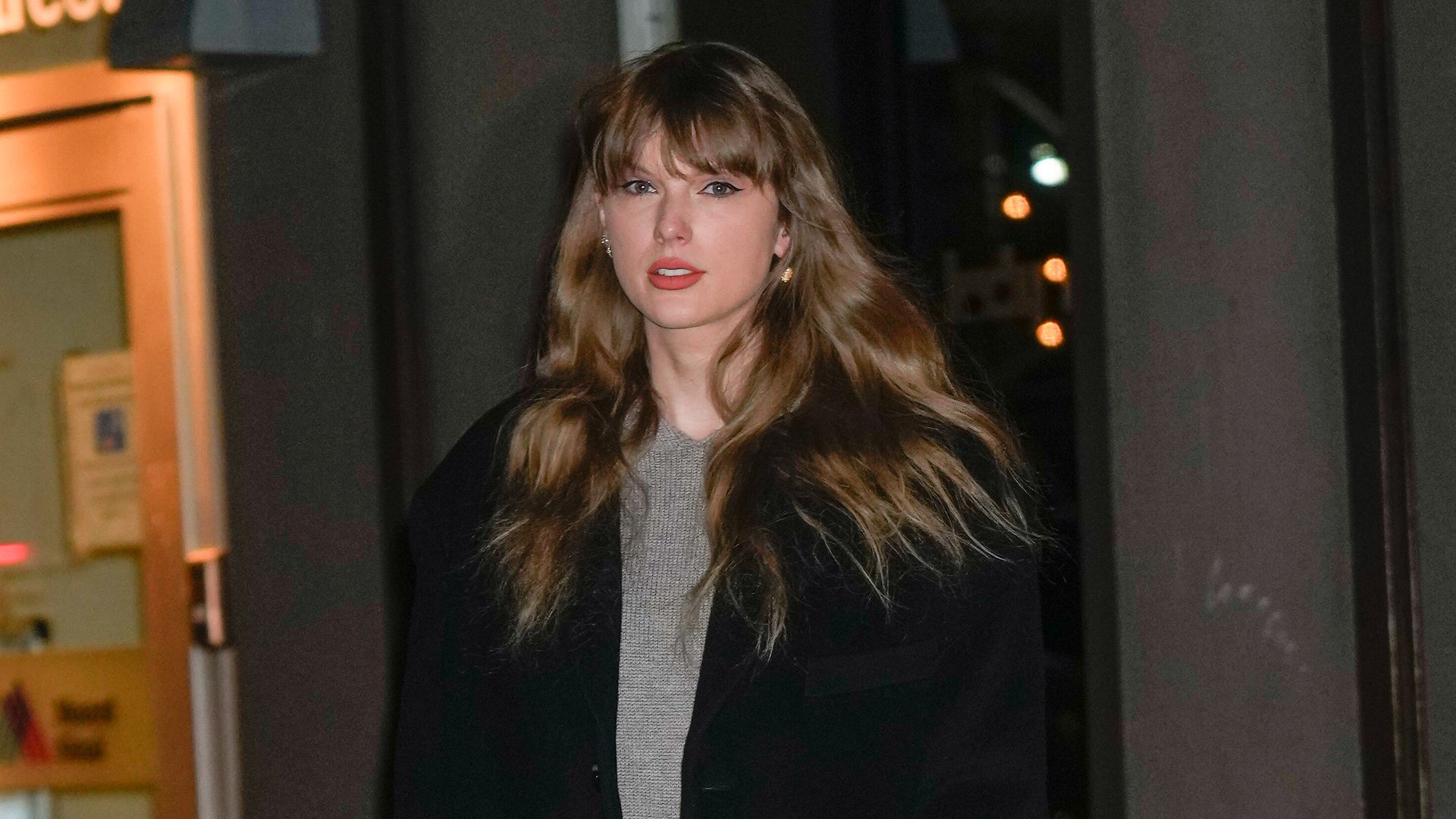 NEW YORK, NEW YORK - JANUARY 18: Taylor Swift is seen on January 18, 2024 in New York City. (Photo by Gotham/GC Images)