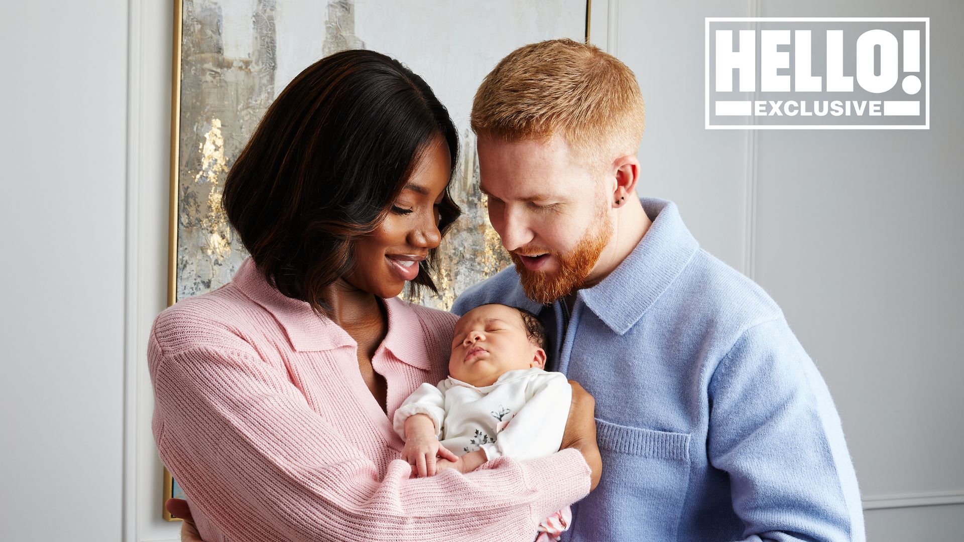 Neil Jones and Chyna Mills introduce baby Havana