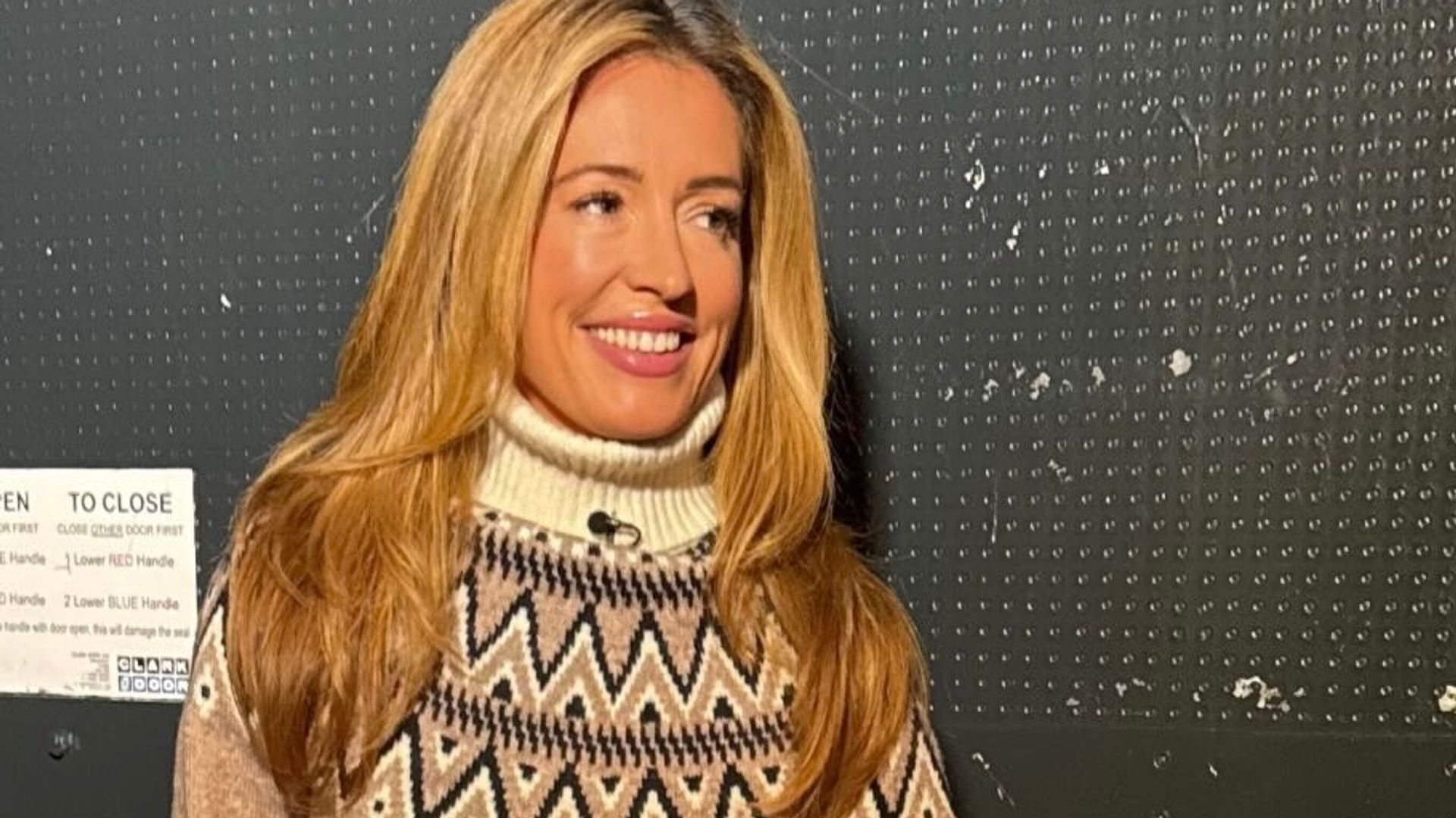 Cat Deeley’s cosy Fair Isle jumper looks designer but it’s just £24