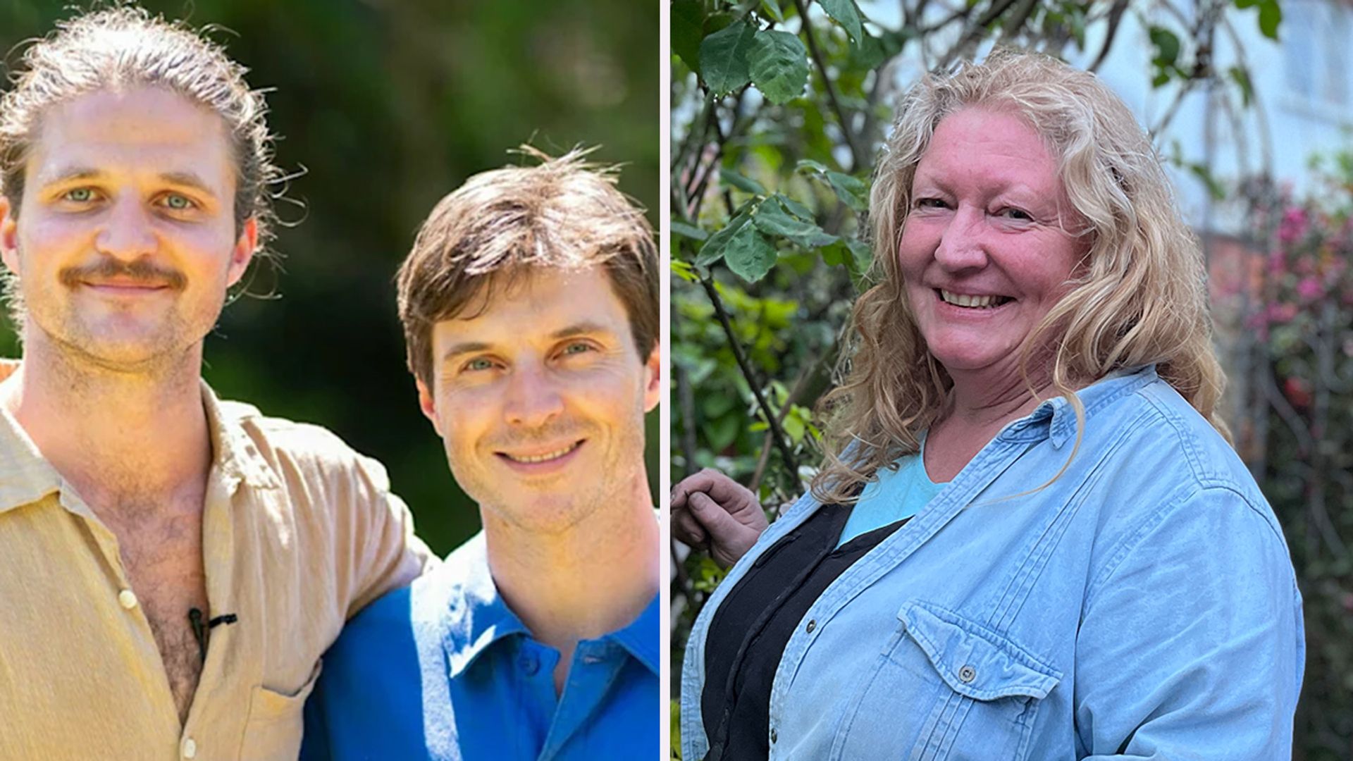 Inside Charlie Dimmock's relationship with former Garden Rescue co-stars The Rich Brothers