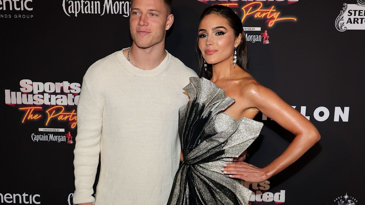 Olivia Culpo surprises Christian McCaffrey’s family in the run up to the Super Bowl