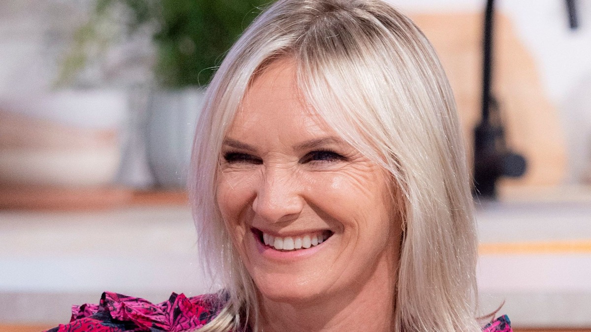 Jo Whiley is a Glastonbury goddess in cut-out halterneck dress from 2005