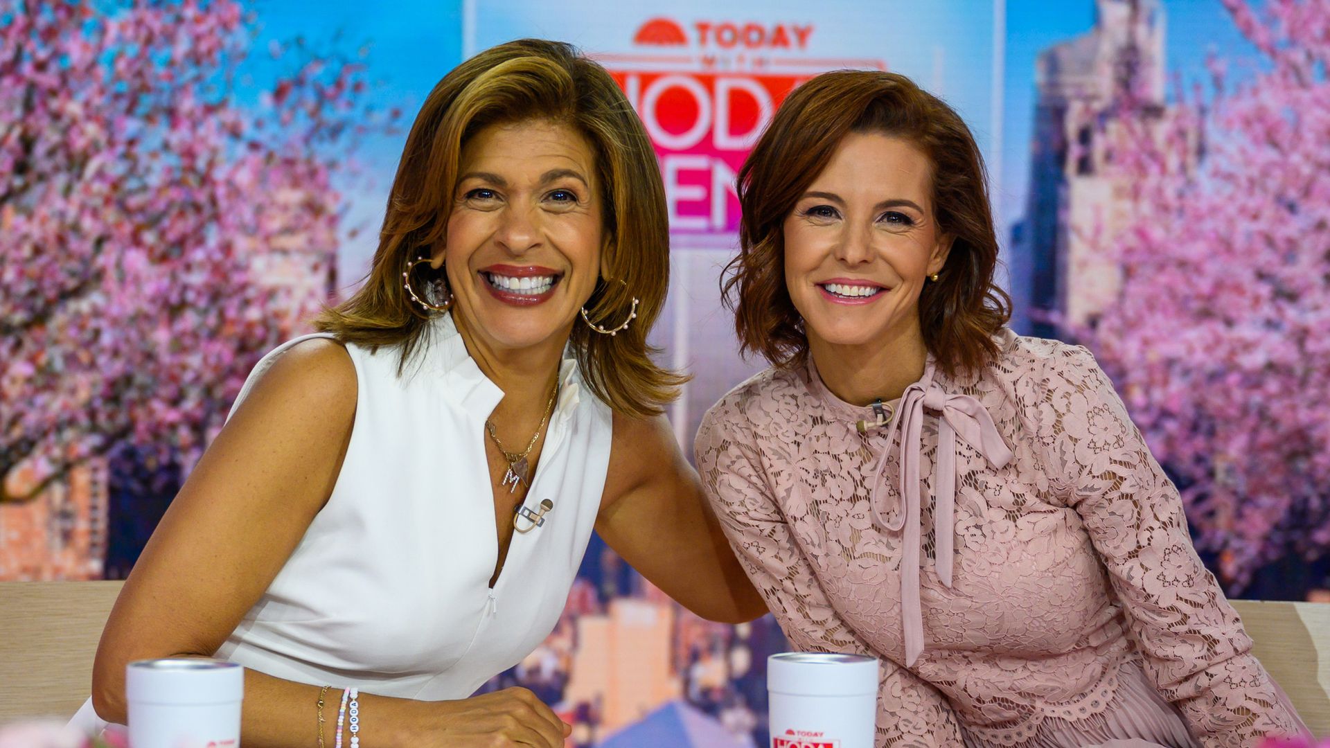 TODAY -- Pictured: Hoda Kotb and Stephanie Ruhle on Thursday May 5, 2022