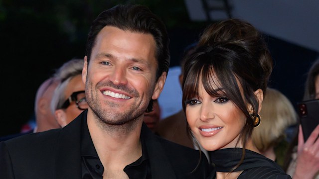 Mark Wright and Michelle Keegan attend the National Television Awards 2024 at The O2 Arena on September 11, 2024 in London, England