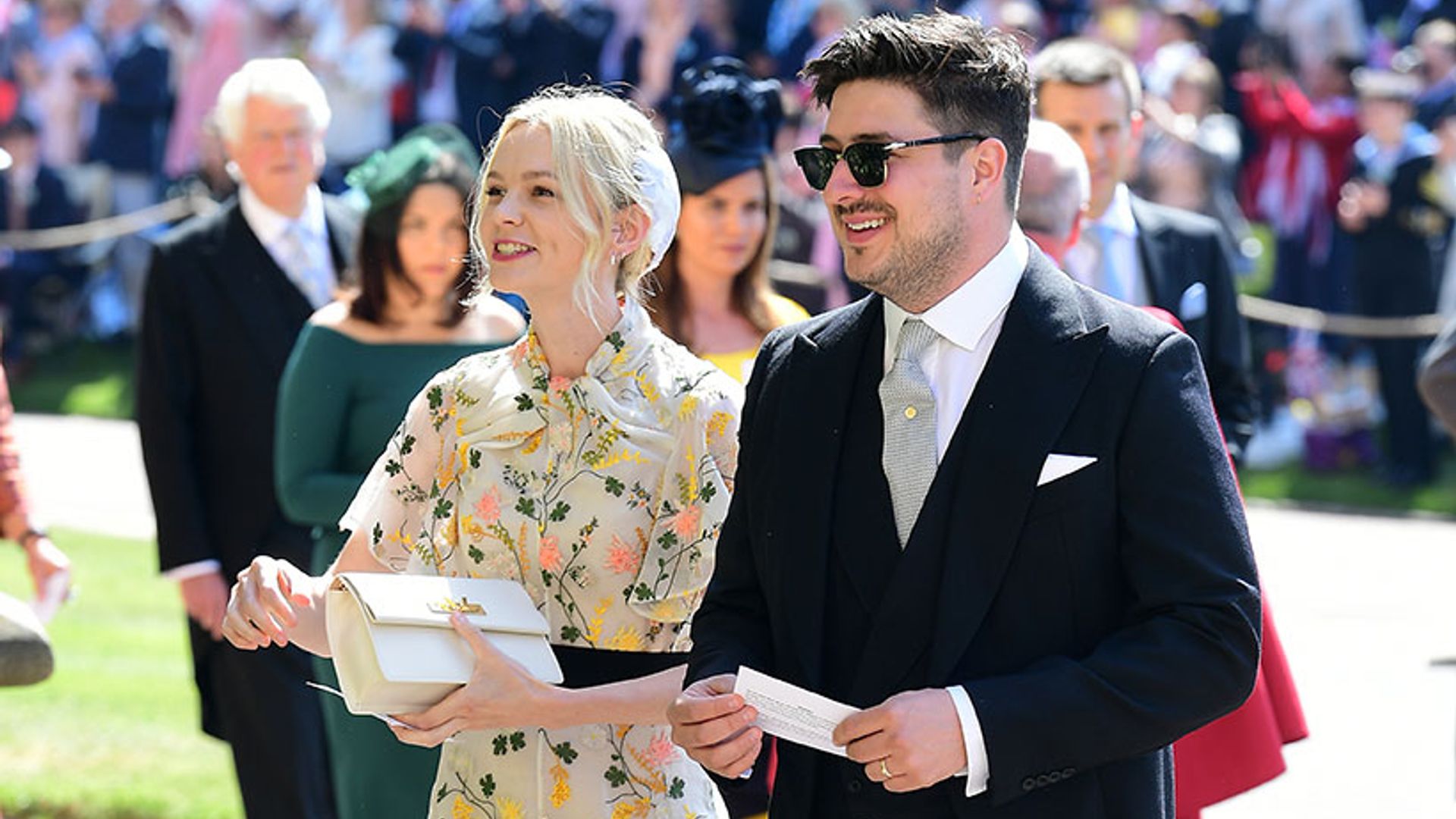 Carey mulligan shop royal wedding dress