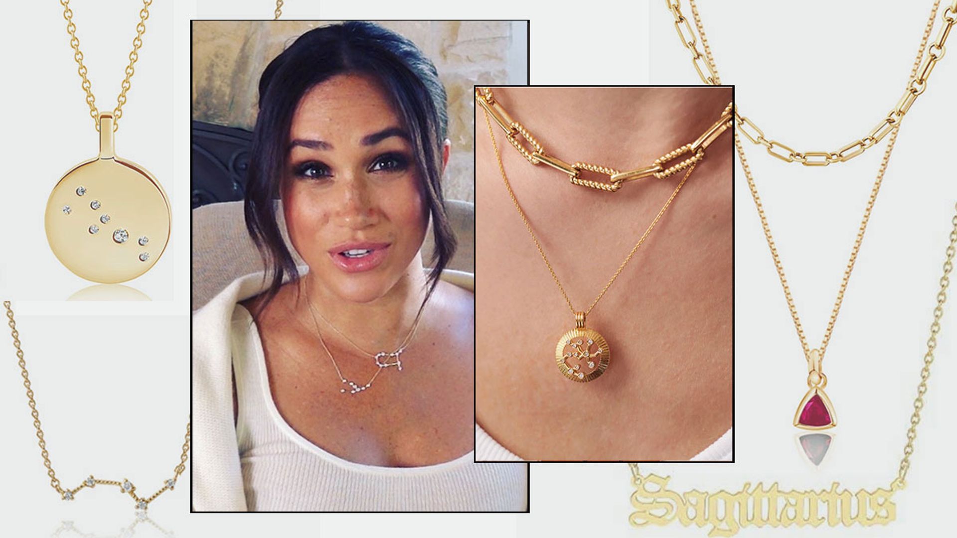 11 best Zodiac necklaces inspired by Meghan Markle's horoscope pendant HELLO!